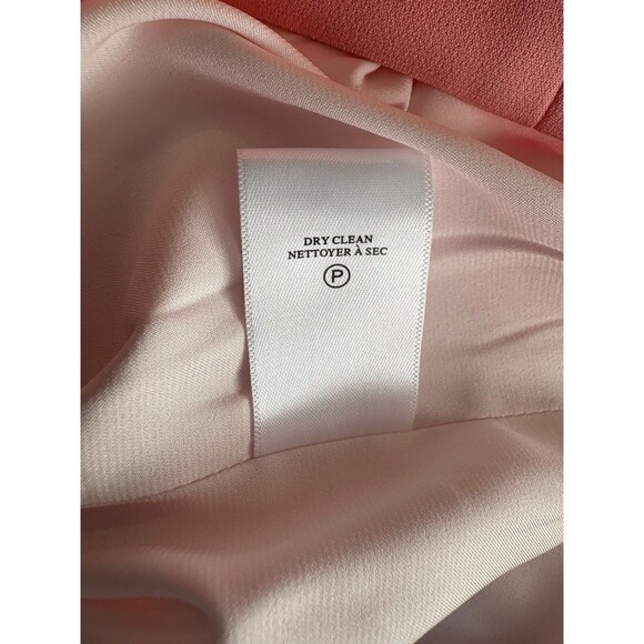 A.L.C. women Elizabeth Strapless Sheath Midi Dress size 6 Grapefruit Coral Pink - Picture 10 of 10